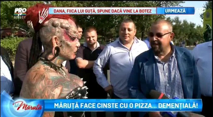 Cristian Popescu Piedone şi femeia Dracula