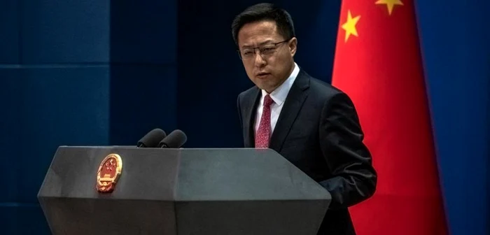 Zhao Lijian, purtătorul de cuvânt al MAE chinez