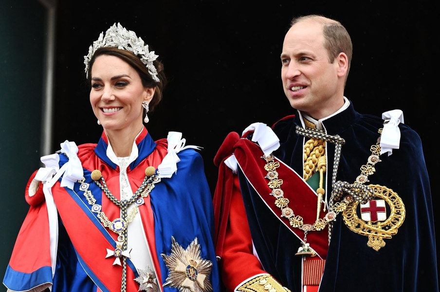 Imagini „din spatele scenei” în ziua încoronării Regelui Charles. De ce au întârziat William și Kate VIDEO