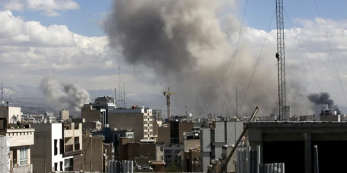 Atacuri israeliene asupra Teheranului FOTO profimedia jpg