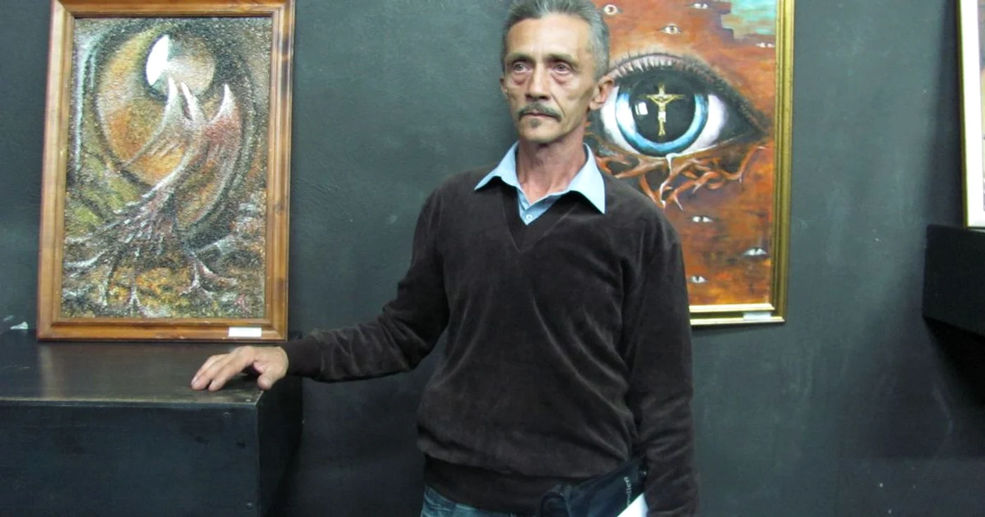 Pictorul Alexandru Hărănguş a făcut zece ani de închisoare pentru tâlhărie. FOTO: Florina Pop