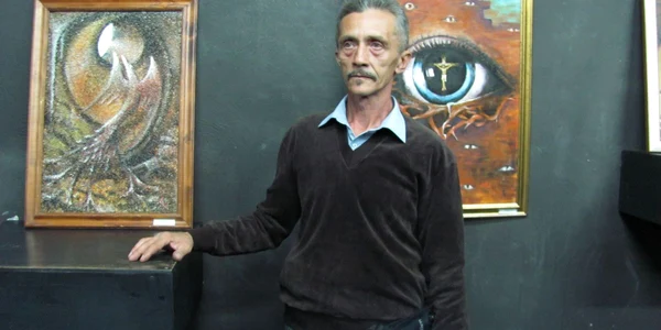 Pictorul Alexandru Hărănguş a făcut zece ani de închisoare pentru tâlhărie. FOTO: Florina Pop