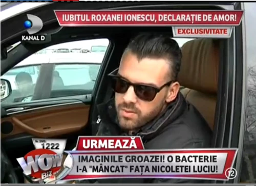 Tinu, iubitul Roxanei Ionescu