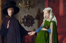 «Soții Arnolfini», primul portret de negustori din istoria picturii jpeg