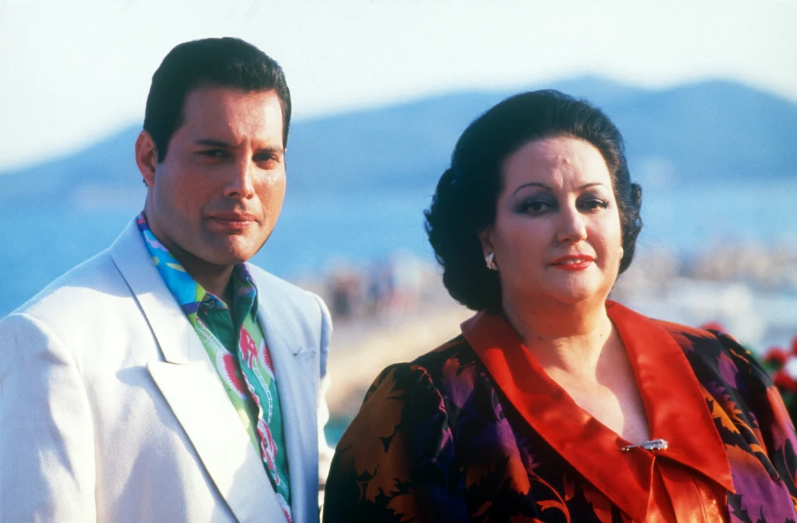 Freddie și Montserrat Caballé.