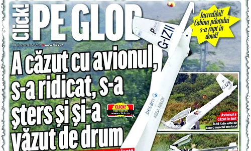 Pilotul şi a rupt doar câteva coaste jpeg