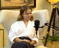  Vero Căliman la podcastul „Gând la gând cu Teo Trandafir”. FOTO: captură de ecran