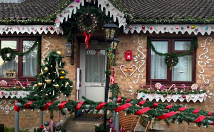 Casa unei române din Anglia FOTO: Anunțul UK