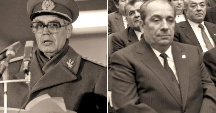 Generalul Nicolae Militaru(stânga),Generalul Constantin Nuţă