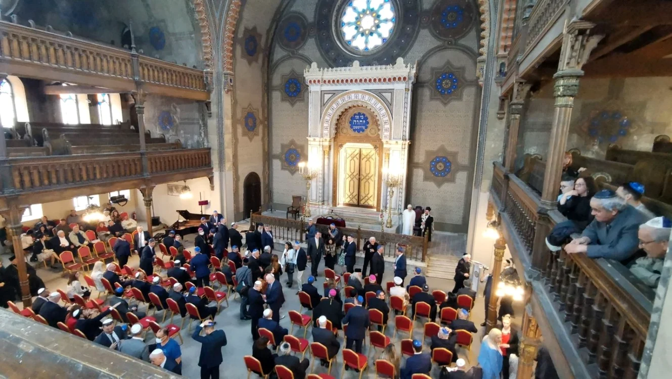 Reinaugurarea Sinagogii Cetate din Timişoara FOTO Ş.Both