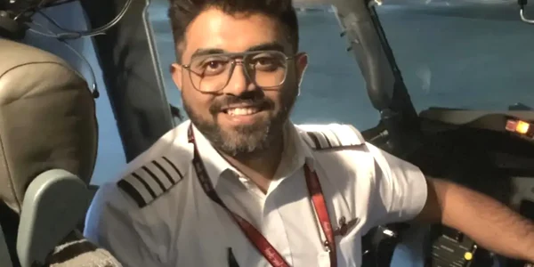 Căpitanul Smit Machchhar, pilotul avionului flydubai