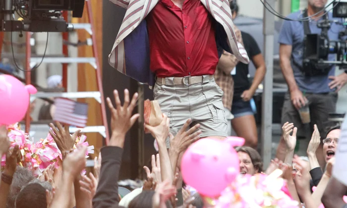 Celebrities On The Set Of 'Okja' jpeg