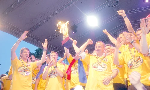 Oţelul Galaţi: Campioană în 2011; Retrogradată în 2015 jpeg