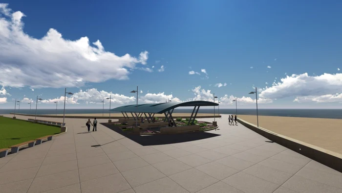 Macheta Falezei FOTO: Primăria Mangalia