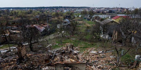 Razboi Ucraina distrugeri morti raniti refugiati 23-24 aprilie 2022 FOTO Getty Images