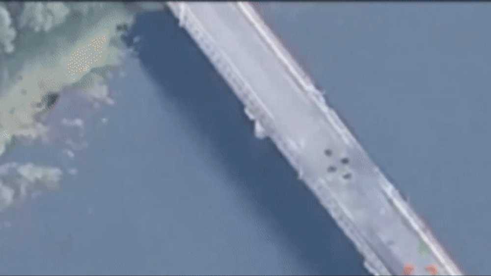 Ucraina a distrus un pod din regiunea Kursk. Rusia acuză că au fost folosite rachete occidentale VIDEO