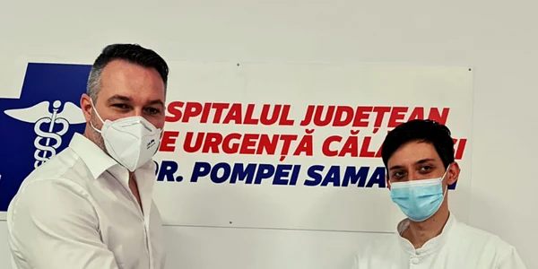 calarasi inca un medic a venit la spitalul calarasi foto facebook/bogdan mihai