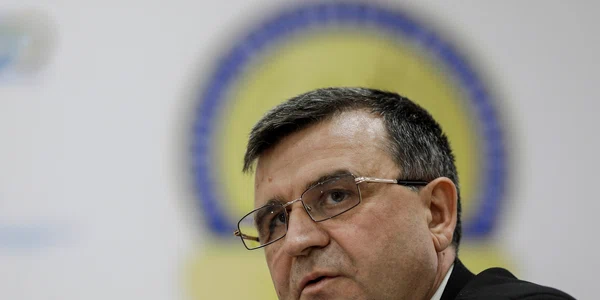 Crin Bologa, procurorul șef al DNA, susține o conferință de presă cu privire la rezultatele activității DNA, în București. FOTO Inquam Photos / Octav Ganea