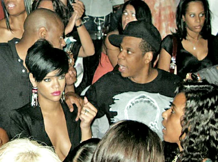 Solista şi Jay-Z s-au distrat de minune o noapte întreagă