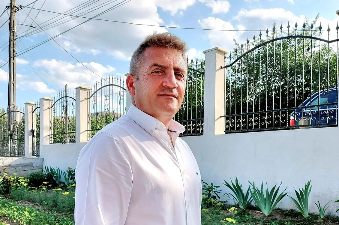 Florin Sechila, primar Niculițel FOTO: Facebook/Florin Sechila