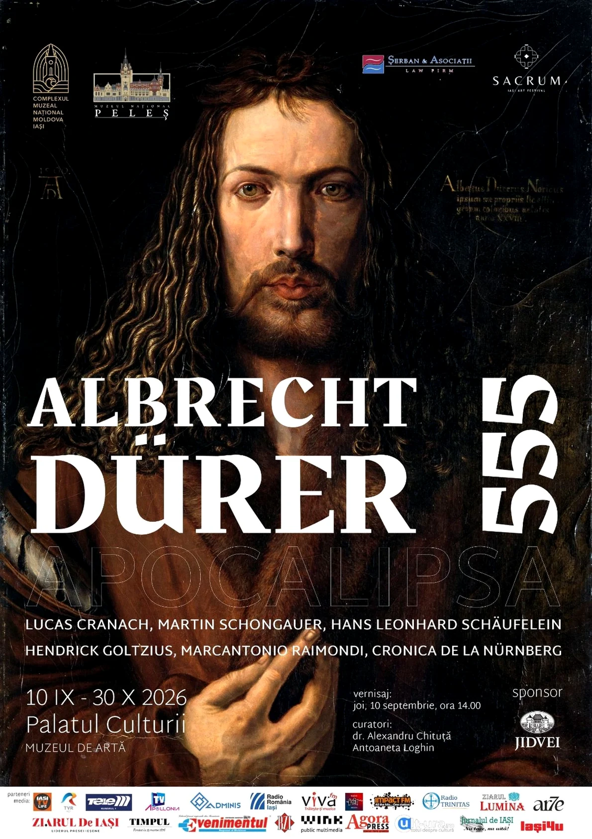 „Apocalipsa lui Dürer”, expusă la Palatul Culturii din Iași 