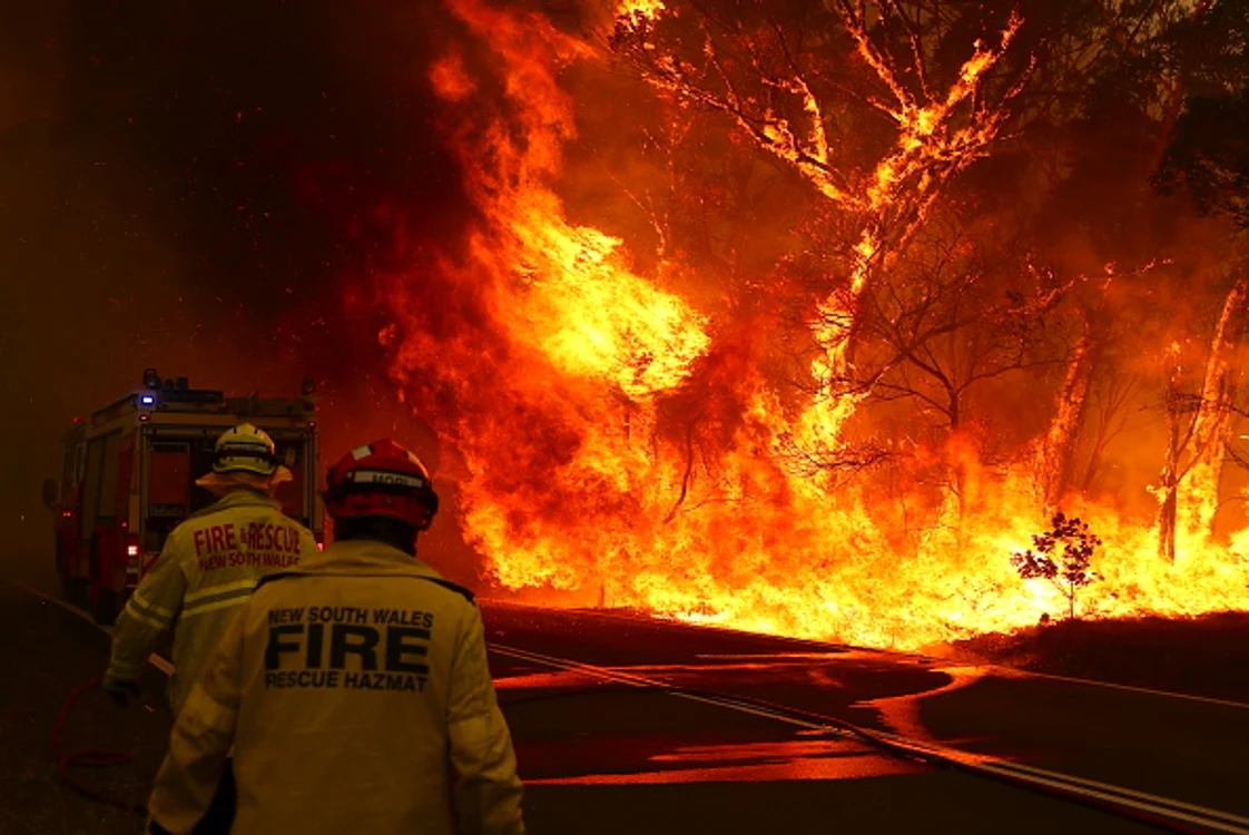 Incendii de vegetație în Australia, în timpul primăverii - Foto Arhiva