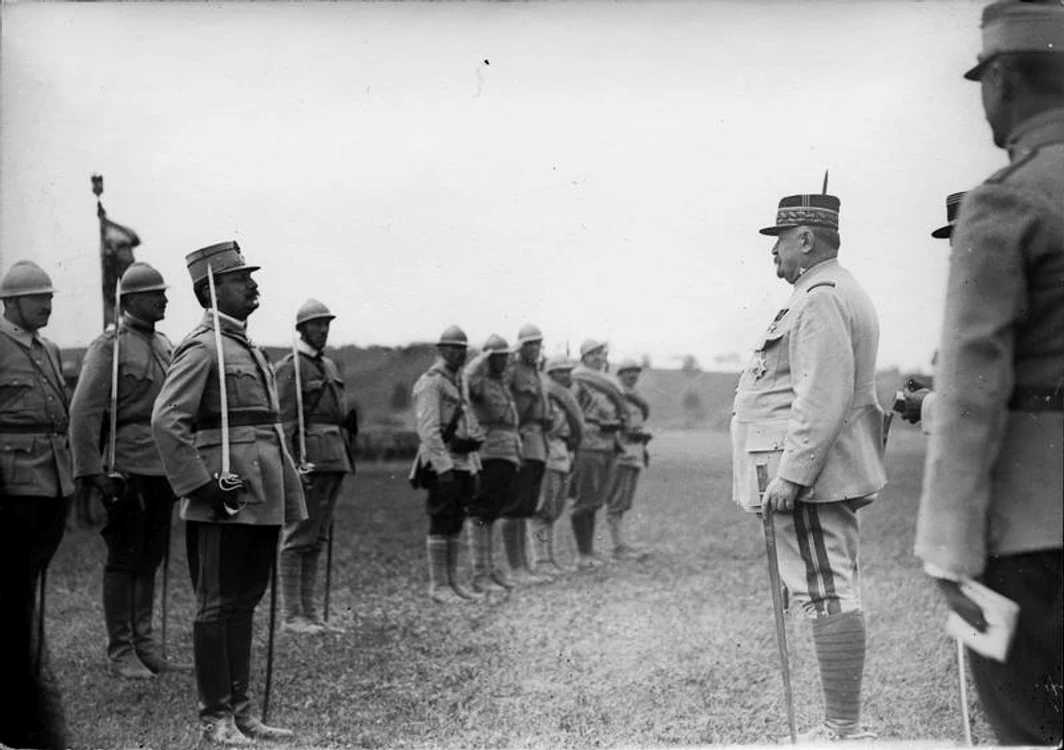 foto 1  document de epoca generalul berthelot si generalul eremia grigorescu jpg jpeg