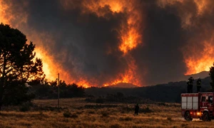 Incendii Franța FOTO IGSU