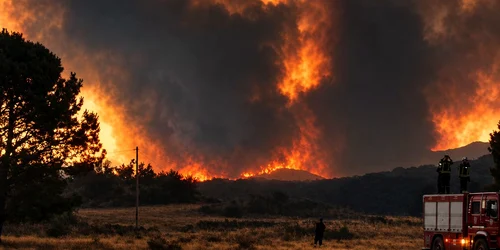 Incendii Franța FOTO IGSU