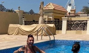 Din curte vede Burj Al Arab Jumeirah jpeg