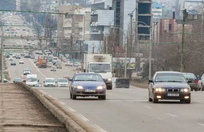 trafic masini chisinau FOTO Alexandru Tarlev