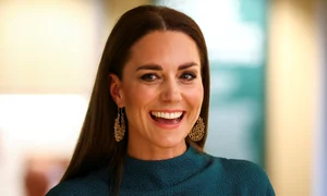 Kate Middleton în verde OK Mag jpg