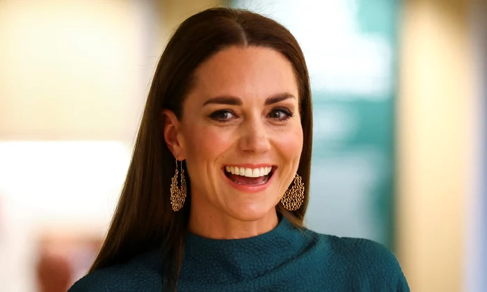 Kate Middleton în verde OK Mag jpg