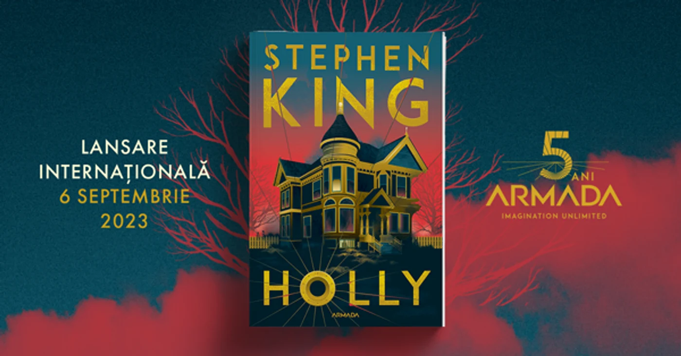 „Holly" cel mai recent roman al maestrului literaturii horror, a apărut în Romania Sursa foto Nemira