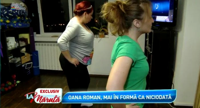 Oana Roman face gimnastică pentru femei însărcinate