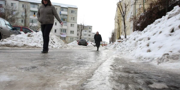 Patinoar pe străzile Iaşiului