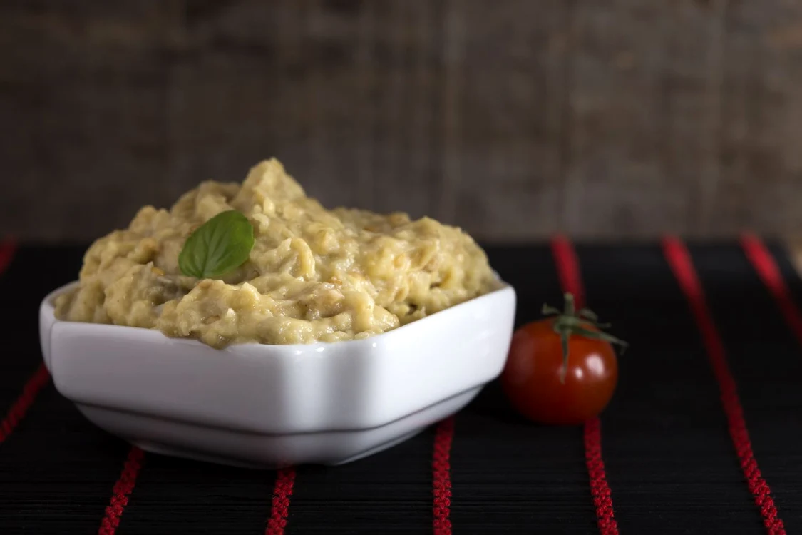 Eggplant salad with mayonnaise jpeg