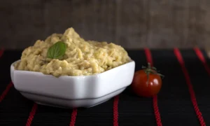 Eggplant salad with mayonnaise jpeg