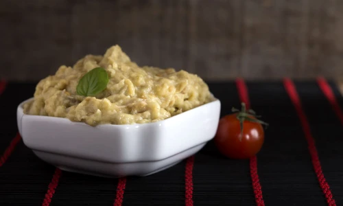 Eggplant salad with mayonnaise jpeg