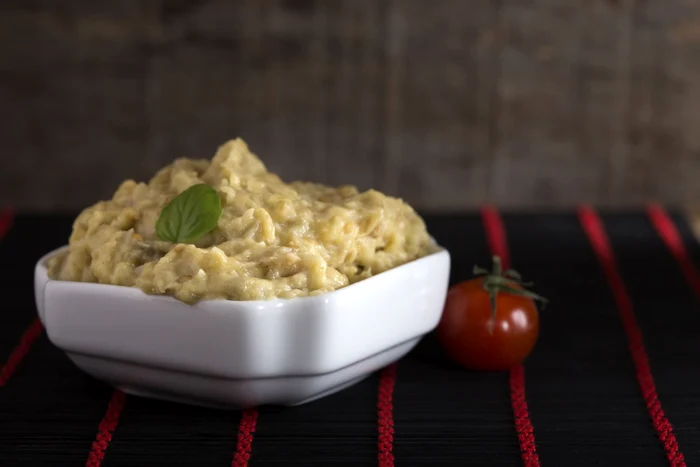 Eggplant salad with mayonnaise jpeg