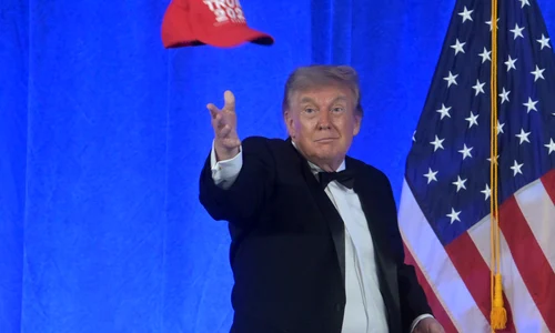 Donald Trump la Dineul anual al Asociației Corespondenților de la Casa Albă FOTO Profimedia