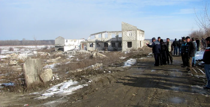 Clădirea dezafectată este situată în comuna Grădinari / FOTO Bogdan Vladu