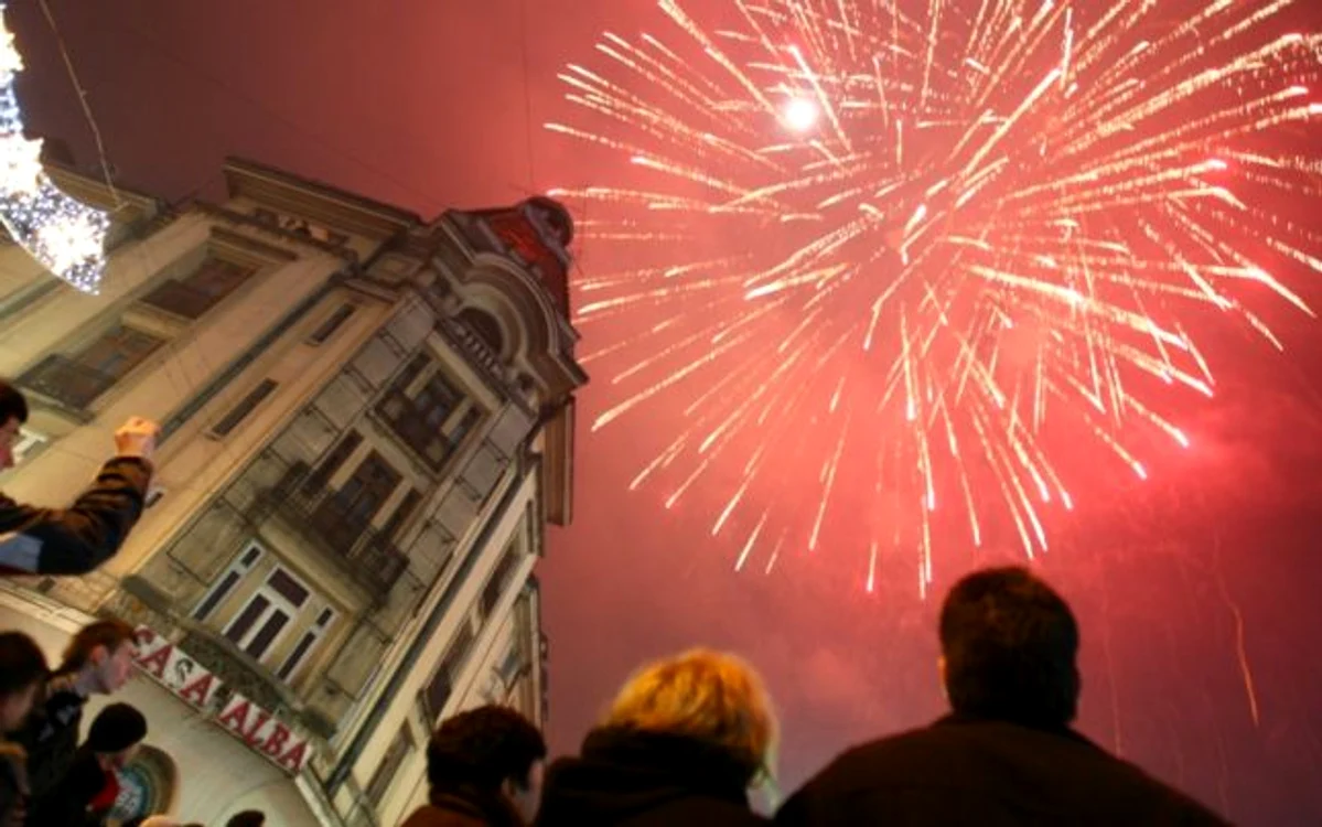 Foc de artificii. Foto: arhiva.