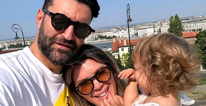 Smiley, Gina Pistol și micuța Josephine foto: Instagram