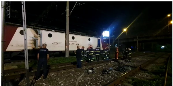 incendiu locomotiva ploiesti 
