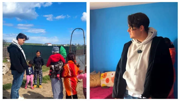 Selly, sprijin pentru familiile nevoiașe din Costinești / FOTO: Captură video