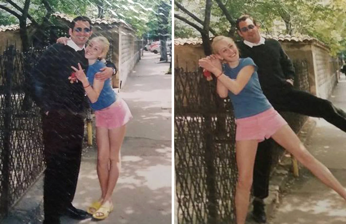 
    Ionuţ Moculescu împreună cu Nidia, într-o perioadă mai fericită din viaţa familieiFoto: arhivă personală  