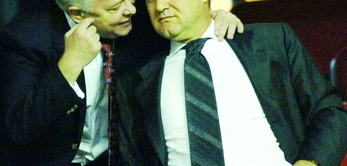 Viorel Hrebenciuc (stânga) l-a sfătuit mereu pe Gigi Becali. FOTO: Agerpres