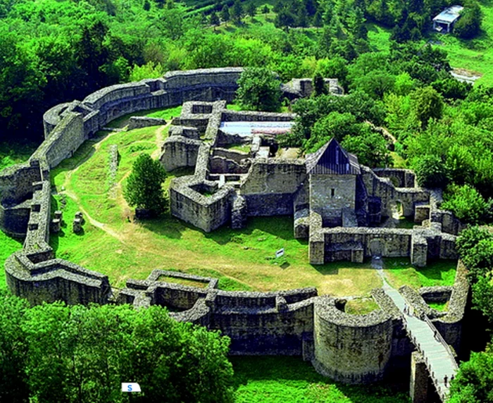 Cetatea de Scaun a Sucevei. Foto: Historia