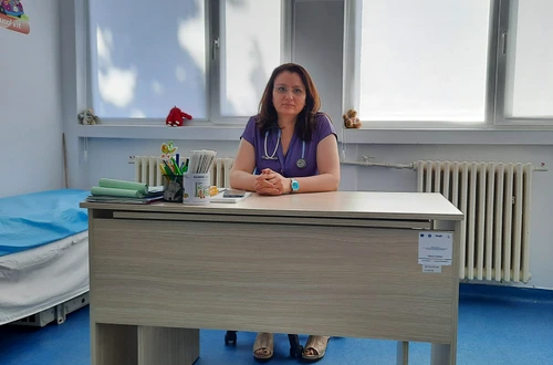 Gina Anica este medic primar în specialitatea Pediatrie. SURSA SJU Buzău
